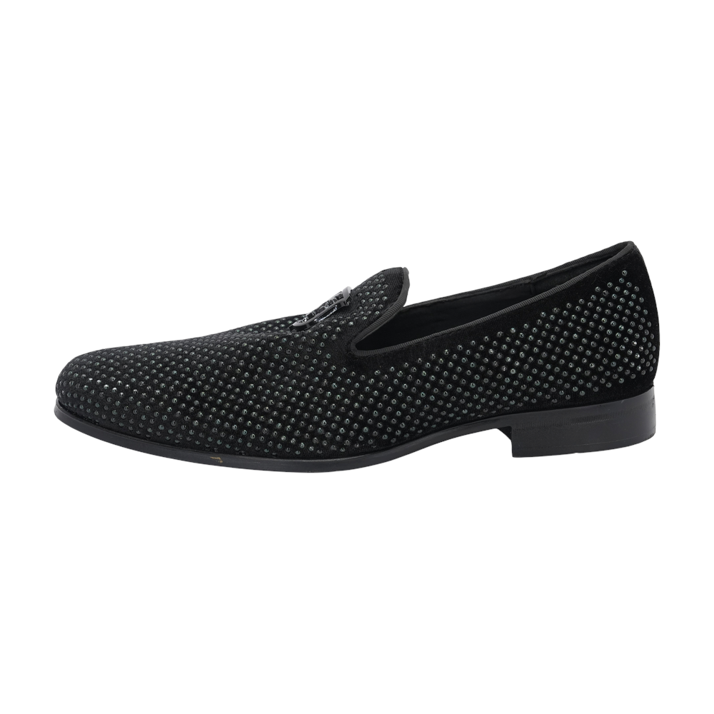 Black Slip-On Dress Shoes