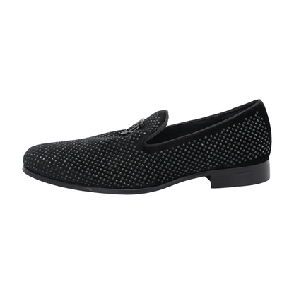Black Slip-On Dress Shoes