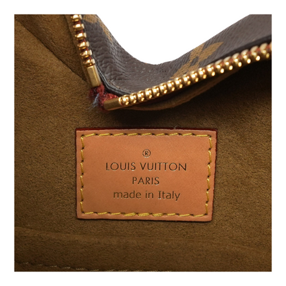 Game On Coeur Gold Shoulder Bag in Monogram Canvas,