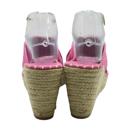 Pink Wedge Heels