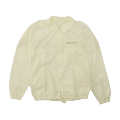 Vintage White Solid Jacket