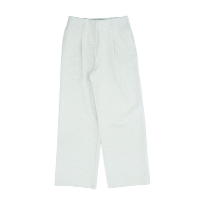 Beige Wide Leg Pants