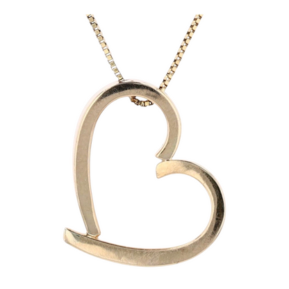 14K Yellow Gold Pendant Necklace