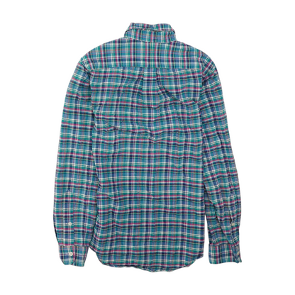 Blue Plaid Button Down