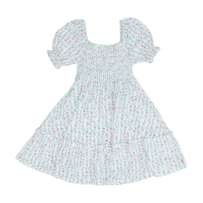 White Floral Dress