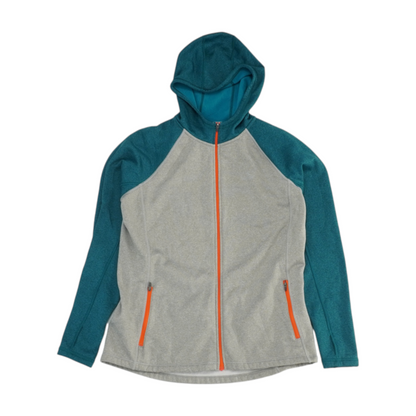 Teal Color Block Active Jacket