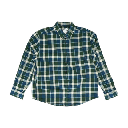 Multi Check Long Sleeve Button Down