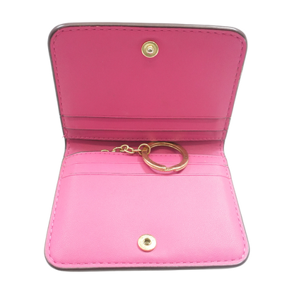 Pink Card Case Wallet