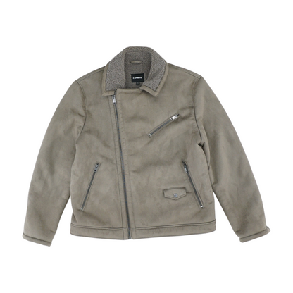 Brown Solid Jacket