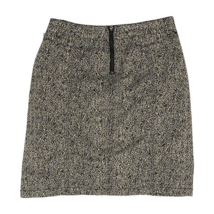 Black Misc Midi Skirt