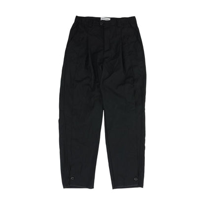 Black Solid Dress Pants