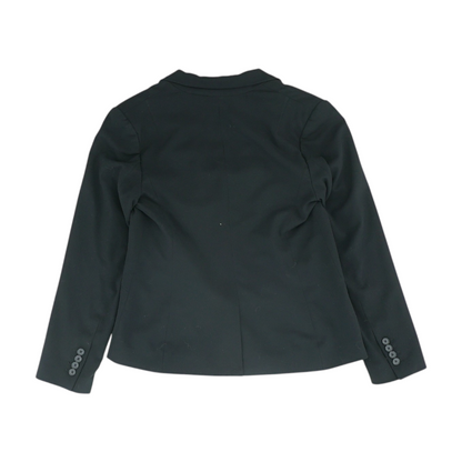 Black Solid Blazer