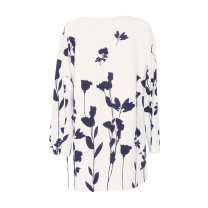 Ivory Floral Cardigan