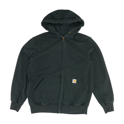 Black Solid Active Jacket
