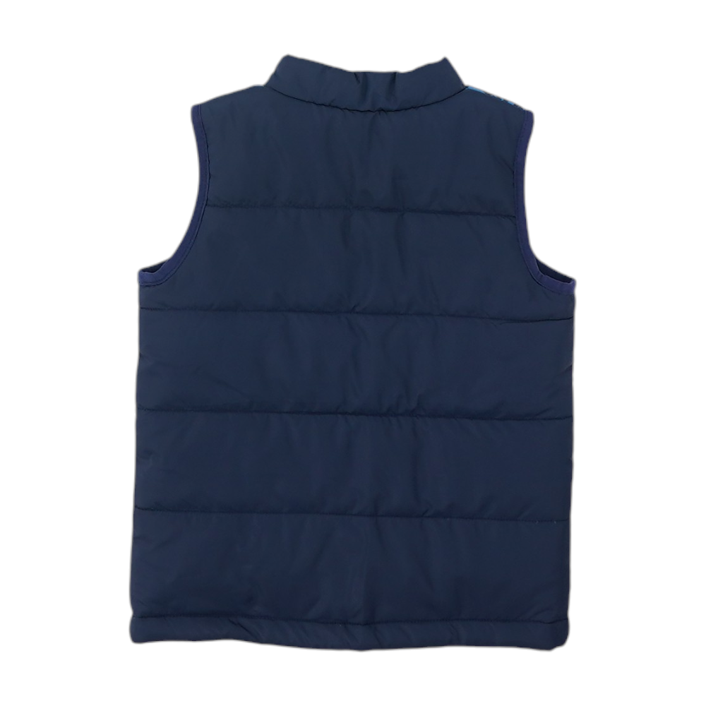 Blue Print Vest