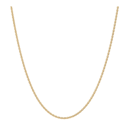 14K Yellow Gold Chain Necklace