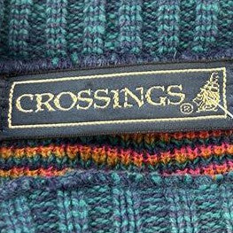 Vintage Multi Abstract Pullover Sweater