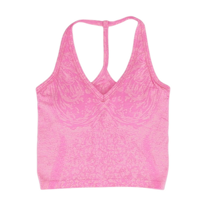 Pink Abstract Active T-Shirt