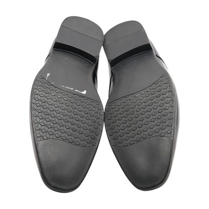 Black Lace-Up Dress Shoes