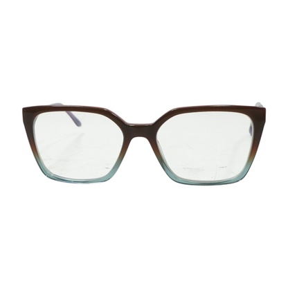 Brown Brielle Square Prescription Eyewear
