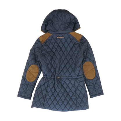Navy Petite Solid Jacket