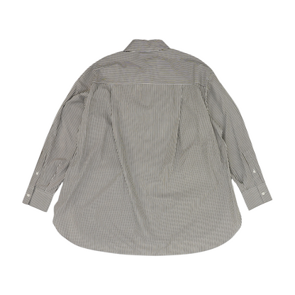 Gray Striped Button Down
