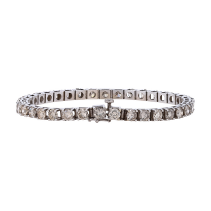 7 3/8 ctw 14K White Gold Diamond Tennis Bracelet