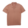 Aftco Pink Striped Short Sleeve Polo – Image 1