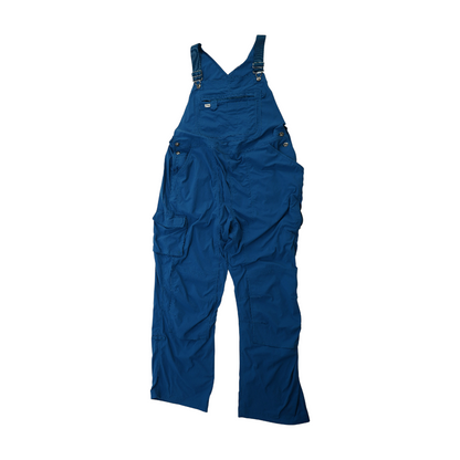 Blue Regular Overall Pants