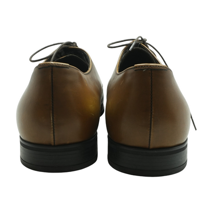 Brown Leather Derby Shoes