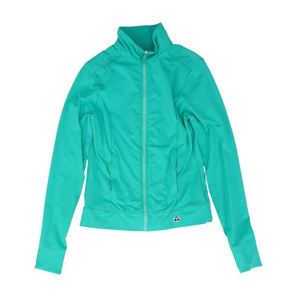 Teal Solid Active Jacket