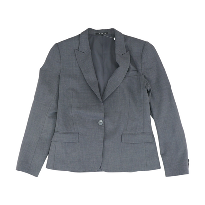 Charcoal Solid Blazer