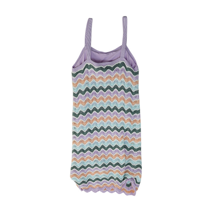 Lavender Chevron Dress