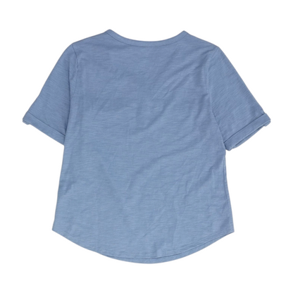 Blue Petite Blouse