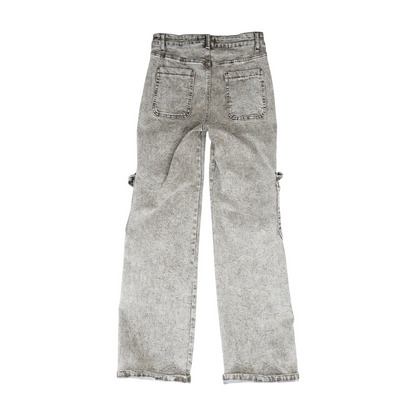 Brown Straight Pants