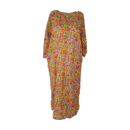 Multi Floral Midi Dress