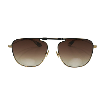 Gold Zander Fold Aviator Sunglasses