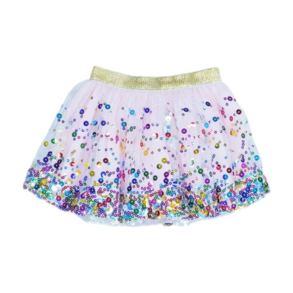Pink Print Skirt