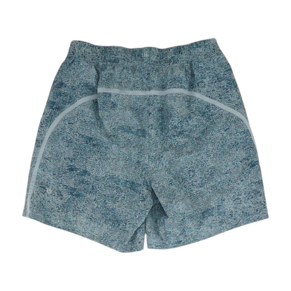 Blue Graphic Active Shorts