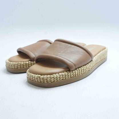 Steve Madden Brown Wedged Sandals – Image 4