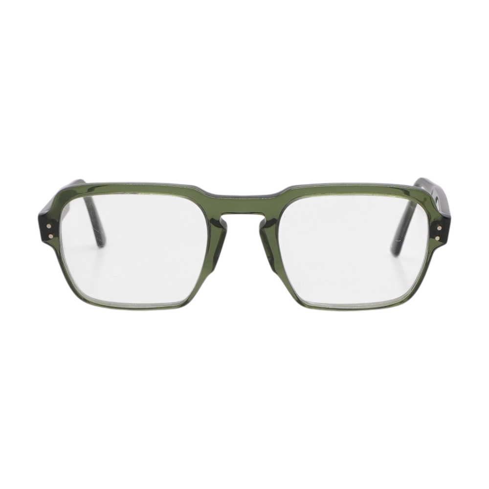 Green Nicolas 4051 Square Prescription Eyewear
