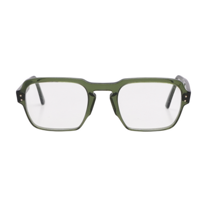 Green Nicolas 4051 Square Prescription Eyewear