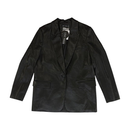 Black Solid Blazer
