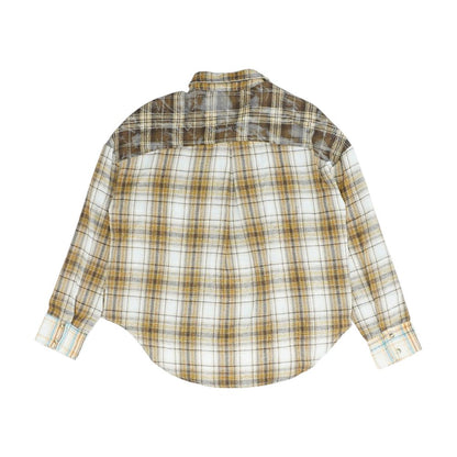 Brown Plaid Button Down