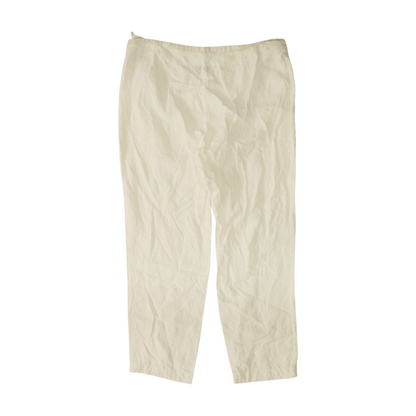 White Regular Pants