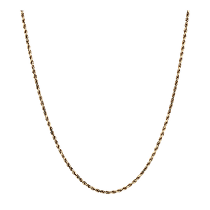14K Yellow Gold Chain Necklace