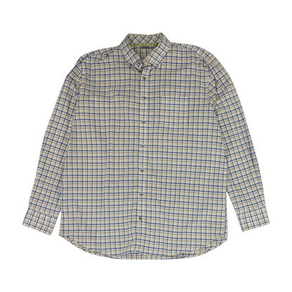 Multi Check Long Sleeve Button Down