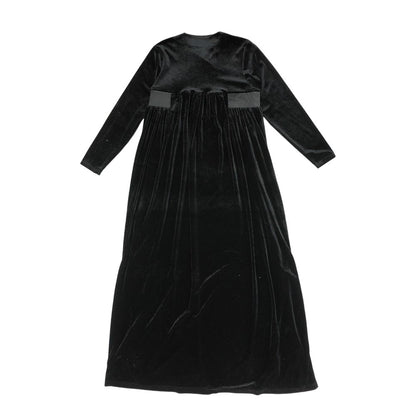 Black Solid Dress