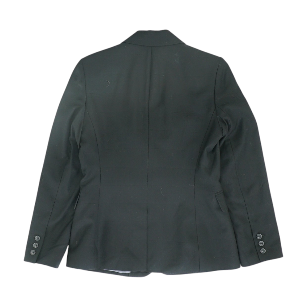 Black Solid Blazer