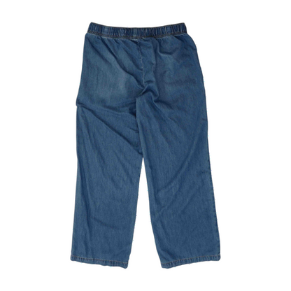 Blue Wide Leg Jeans